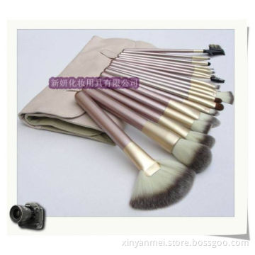 Fashion 18pcs of makeup brush set
